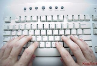 computer keyboard typing
