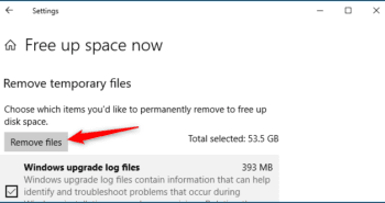 آموزش حذف فایل های اضافی در ویندوز 10