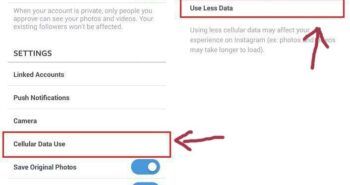 ترفند کاهش مصرف دیتا در اینستاگرام