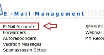 آموزش ساخت اکانت ایمیل در دایرکت ادمین