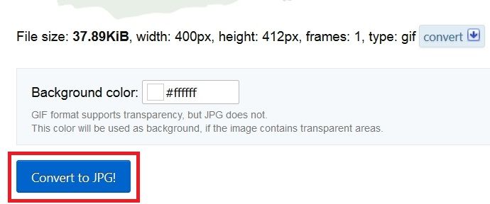 آموزش تصویری تبدیل GIF به JPG