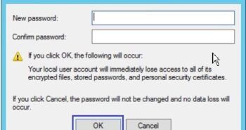 آموزش تصویری تغییر پسورد windows server 2012