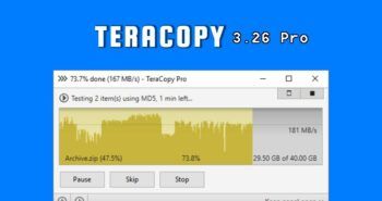 معرفی و دانلود برنامه ویندوزی TeraCopy