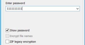 آموزش تصویری گذاشتن پسورد بر روی فایل Zip