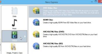 آموزش تصویری کار با Nero Express 2019