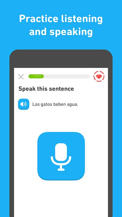 برنامه آموزش زبان duolingo برای اندروید (نسخه کامل)