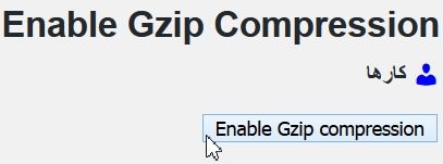 آموزش تصویری فعال کردن gzip در وردپرس